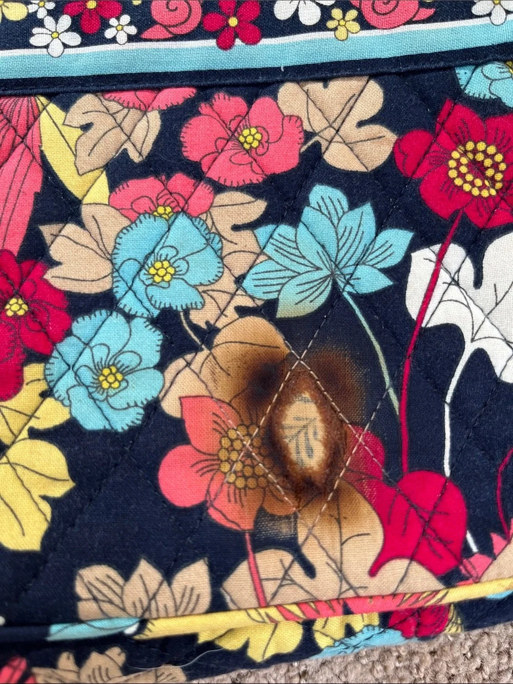 Vera Bradley Quilted Snail Bible Case Cover